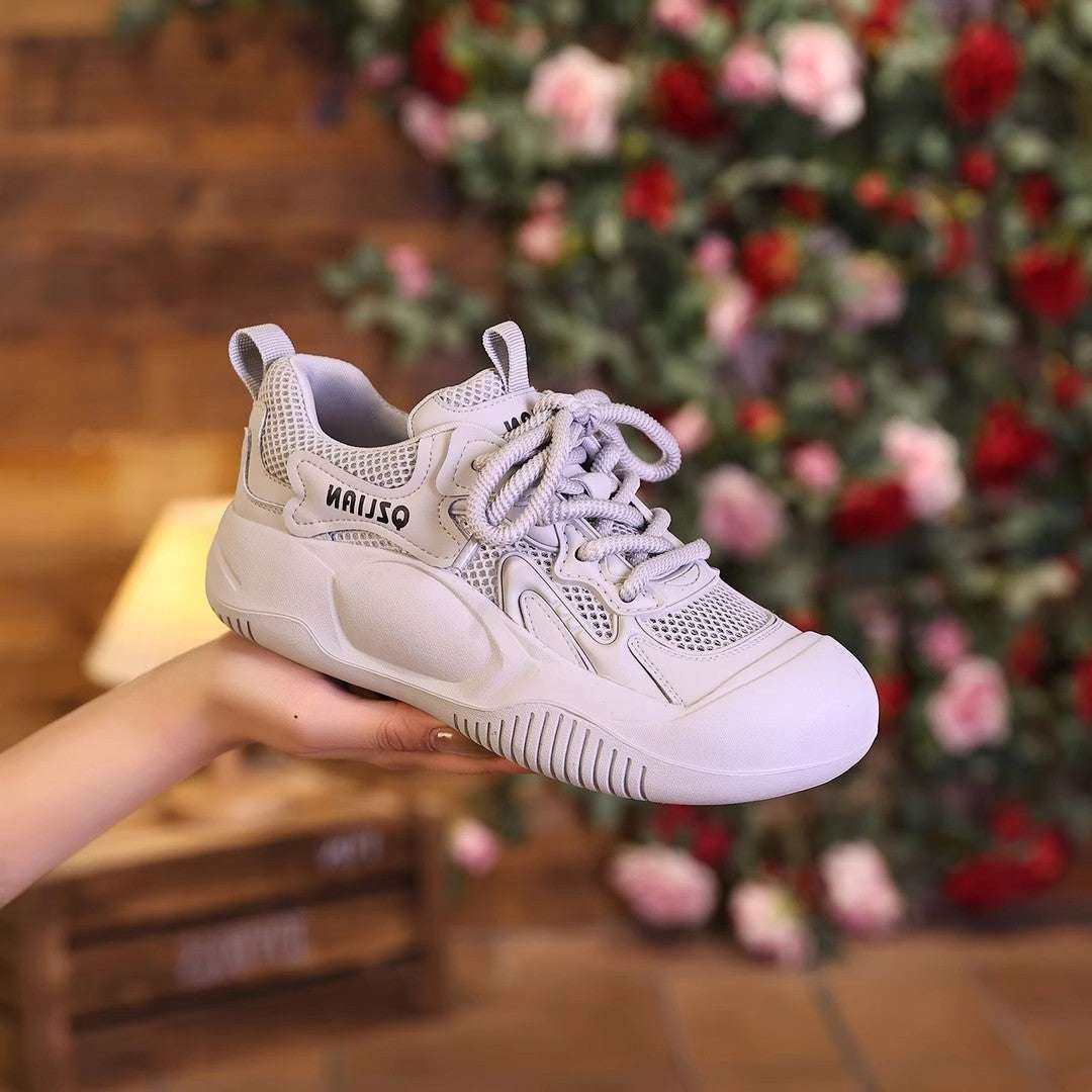 retro mesh casual sneakers - nivoland