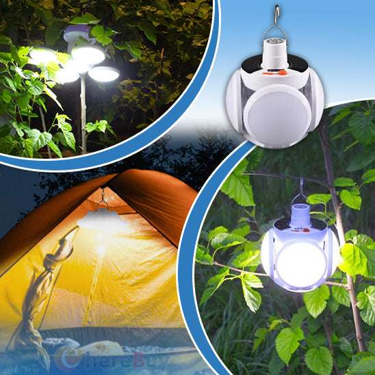 Portable Solar LED Bulb - Your Ultimate Outdoor Companion! - NivoLand