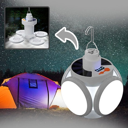 Portable Solar LED Bulb - Your Ultimate Outdoor Companion! - NivoLand