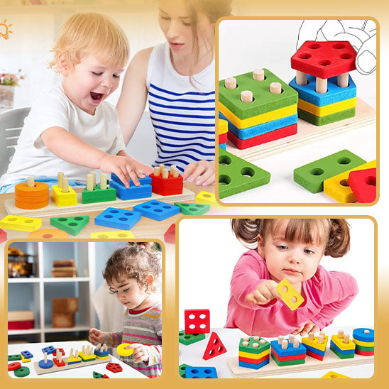 Montessori Wooden Educational Toys - Spark Creativity! 🌟 - NivoLand