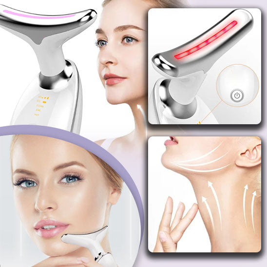 portable facial massager with vibrating function - nivoland