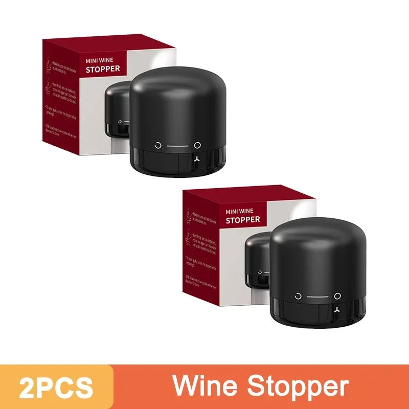 1/2/3pcs Vacuum Wine Stoppers Reusable Wine Bottle Stoppers - NivoLand