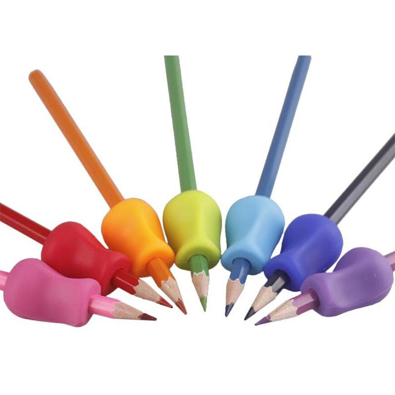 10 pc children writing pencil pen holder - nivoland