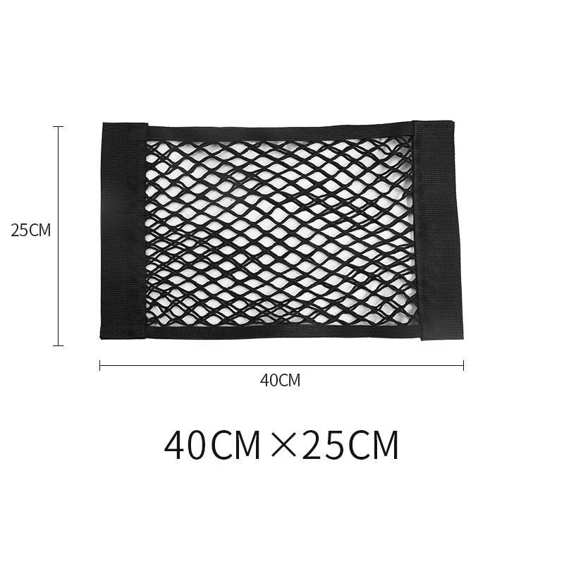Car Back Rear Trunk Organizer Net Mesh Seat - NivoLand