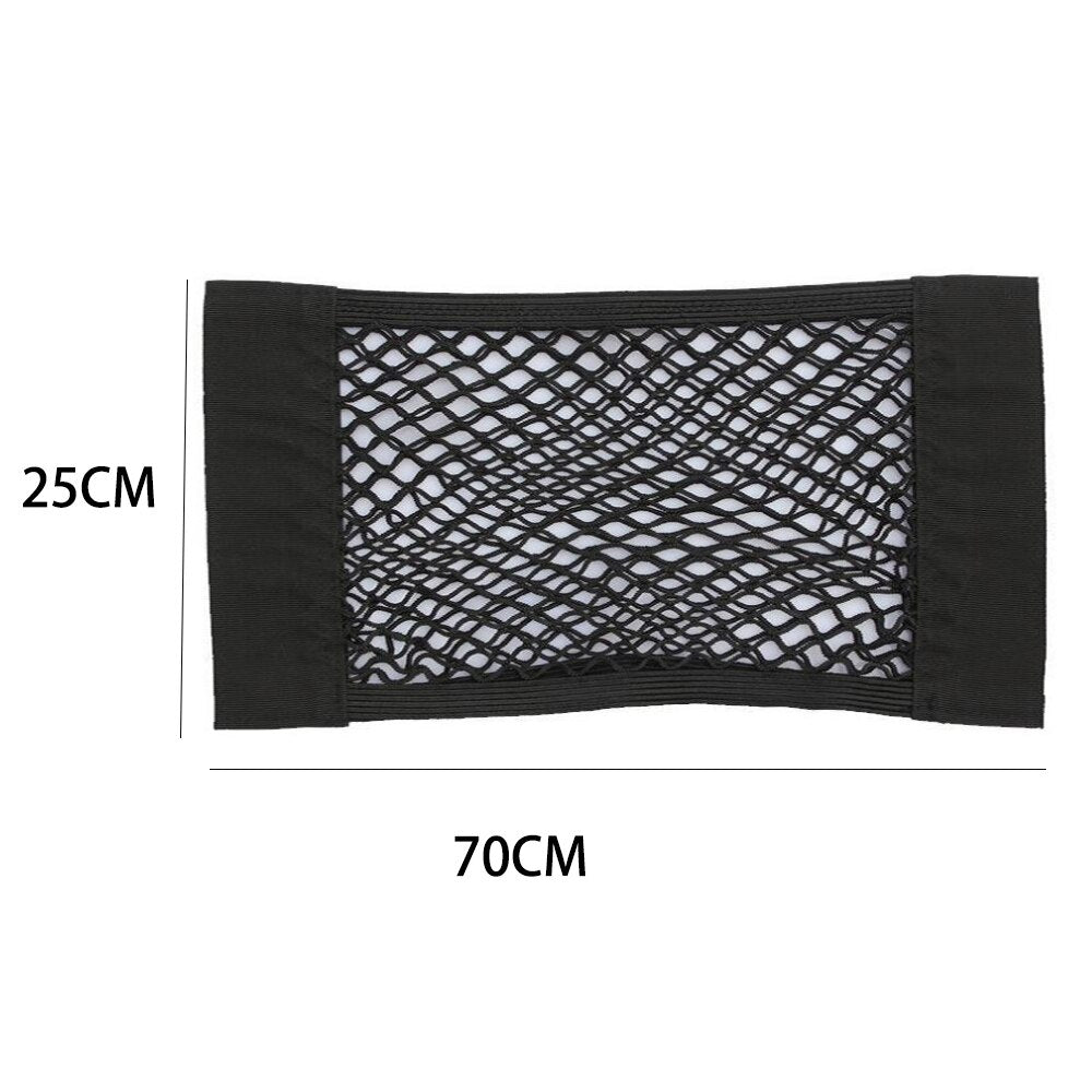 Car Back Rear Trunk Organizer Net Mesh Seat - NivoLand