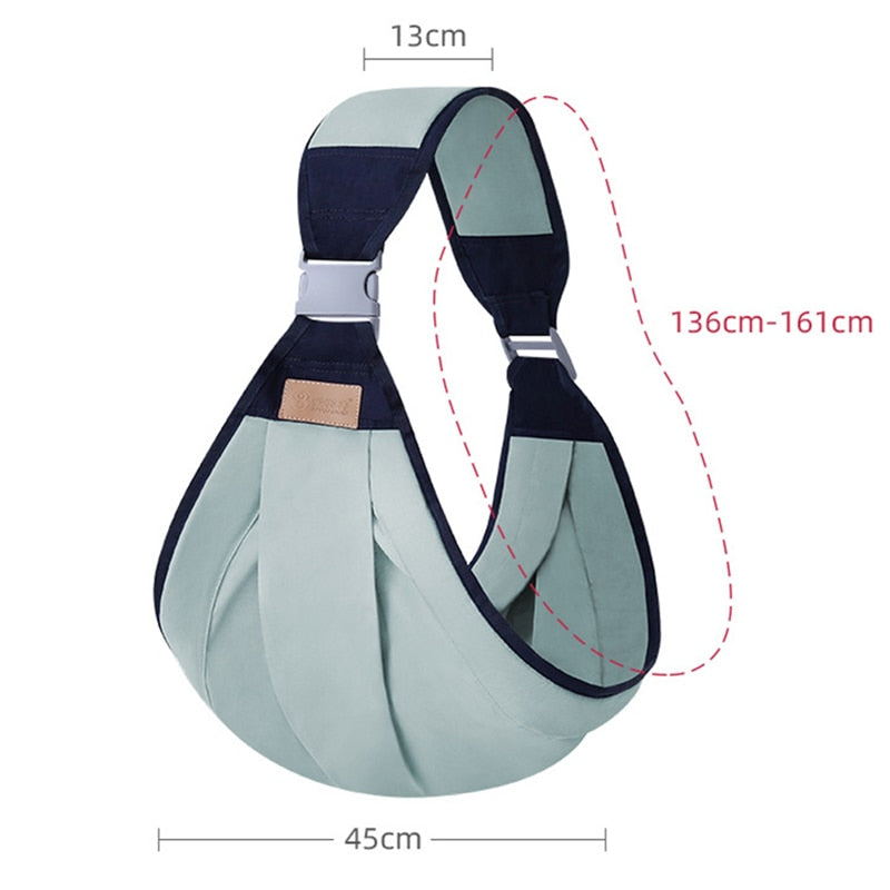 baby carrier wrap multifunctional, baby carrier ring sling - nivoland
