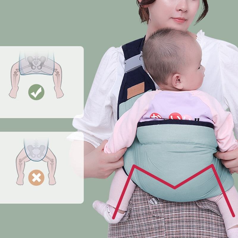 BABY CARRIER WRAP MULTIFUNCTIONAL, BABY CARRIER RING SLING - NivoLand