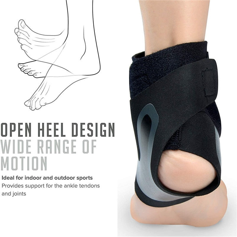 Ankles, adjustable protective strap against sprains, arthritis and pain relief - NivoLand