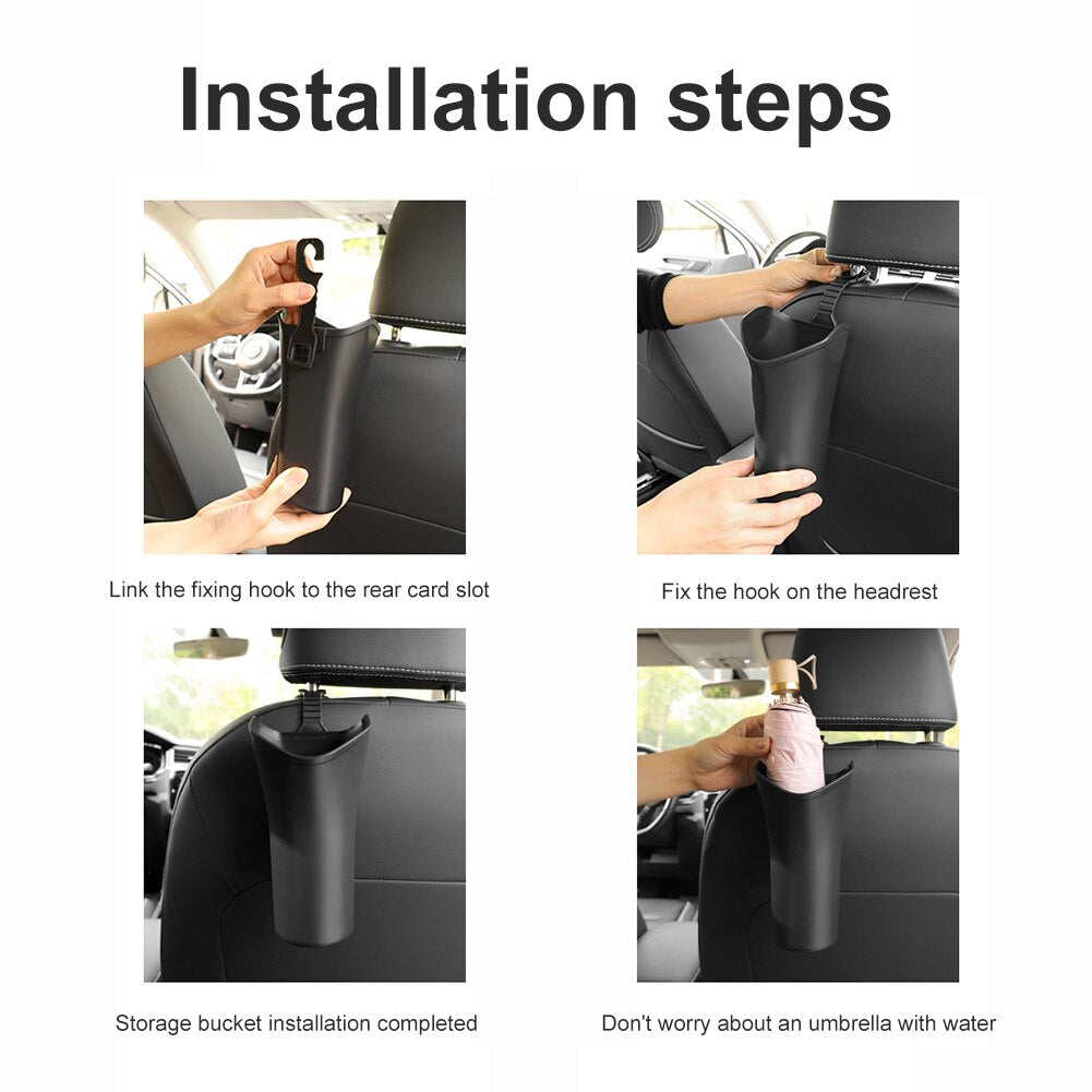 Multifunctional Car Storage Box for Umbrella - NivoLand