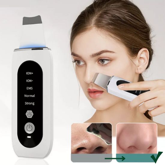 ultrasonic skin scrubber, ultimate skin solution! - nivoland
