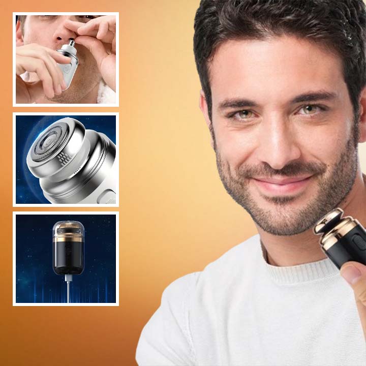 Mini Portable Electric Shaver for Effortless Grooming - NivoLand