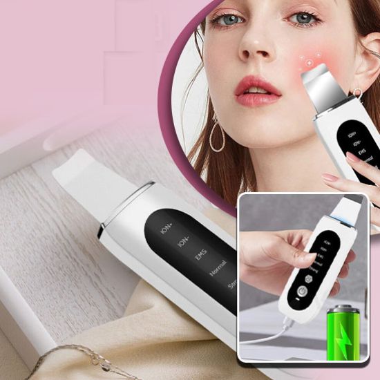 ultrasonic skin scrubber, ultimate skin solution! - nivoland