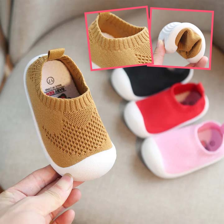 Kids Shoes Casual Mesh Breathable Infant Baby Children Girls Boys Sneakers Soft Bottom Comfortable Non-Slip - NivoLand