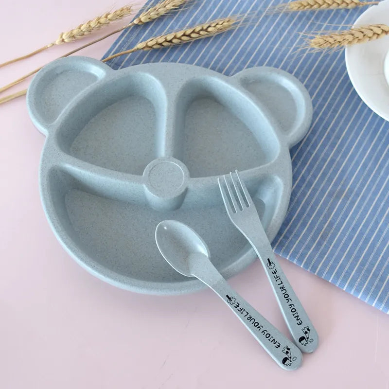 Kid Plate Set for Mess-Free Meals - NivoLand