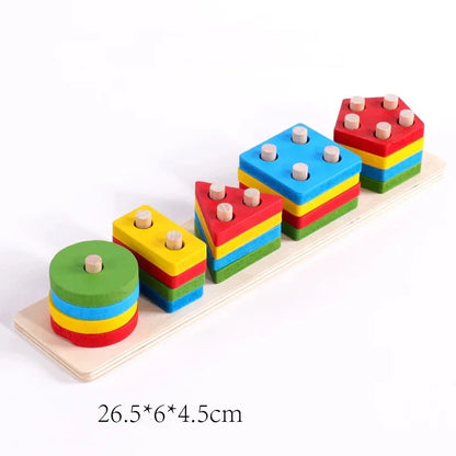 Montessori Wooden Educational Toys - Spark Creativity! 🌟 - NivoLand