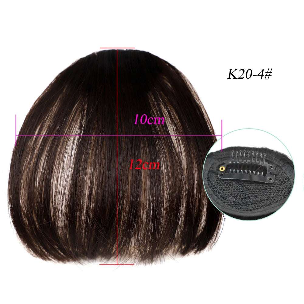 Synthetic Air Bangs For Women - NivoLand