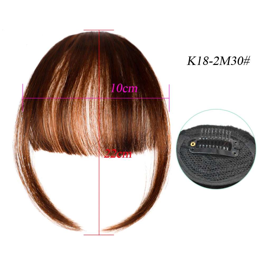 synthetic air bangs for women - nivoland