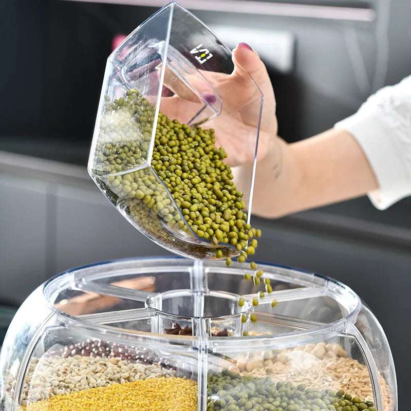 360° rotating grain dispenser - nivoland