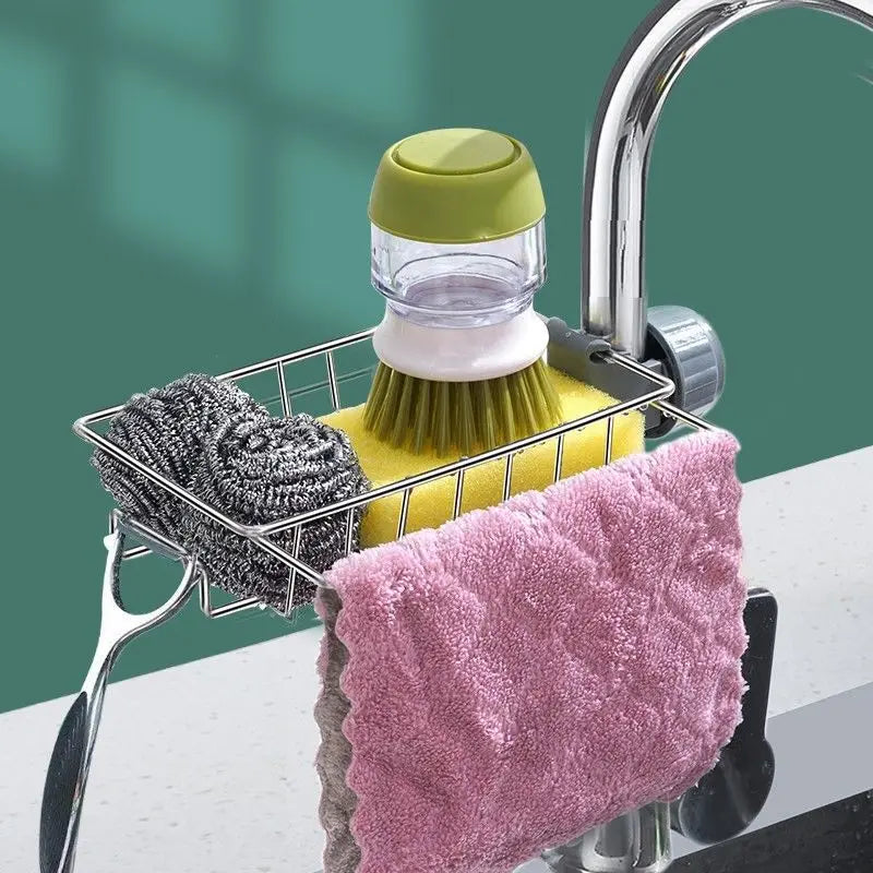 Stainless Steel Sink Rack & Organizer - NivoLand