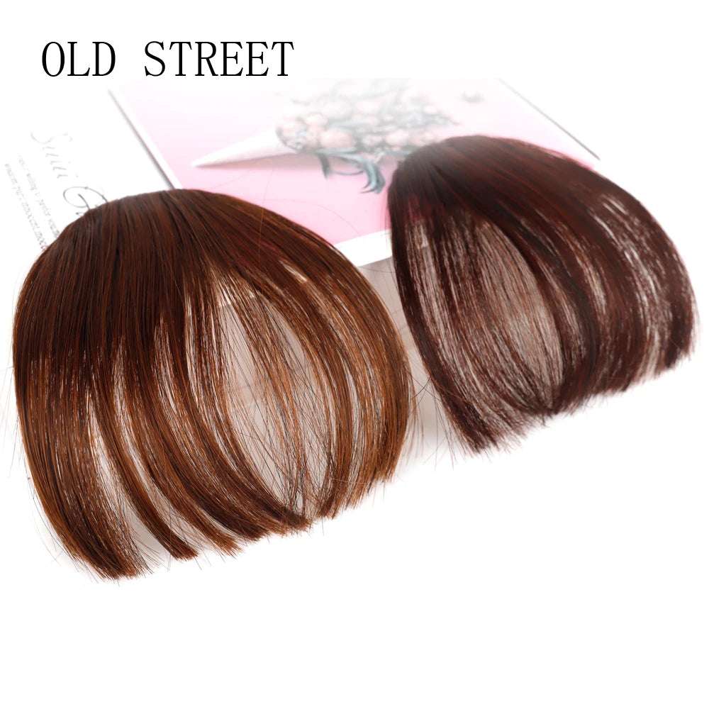 Synthetic Air Bangs For Women - NivoLand