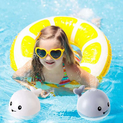 Rechargeable Light Up Whale Bath Toy 🐳 - NivoLand