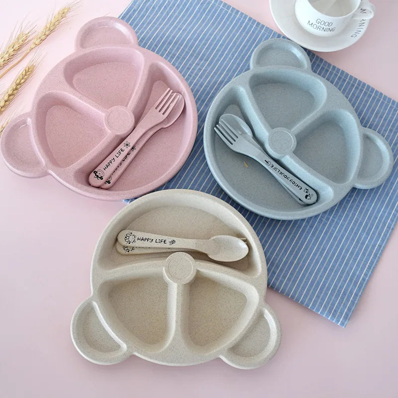 Kid Plate Set for Mess-Free Meals - NivoLand