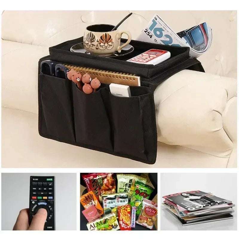﻿Sofa Arm Organizer Bag with 6 Pockets - NivoLand