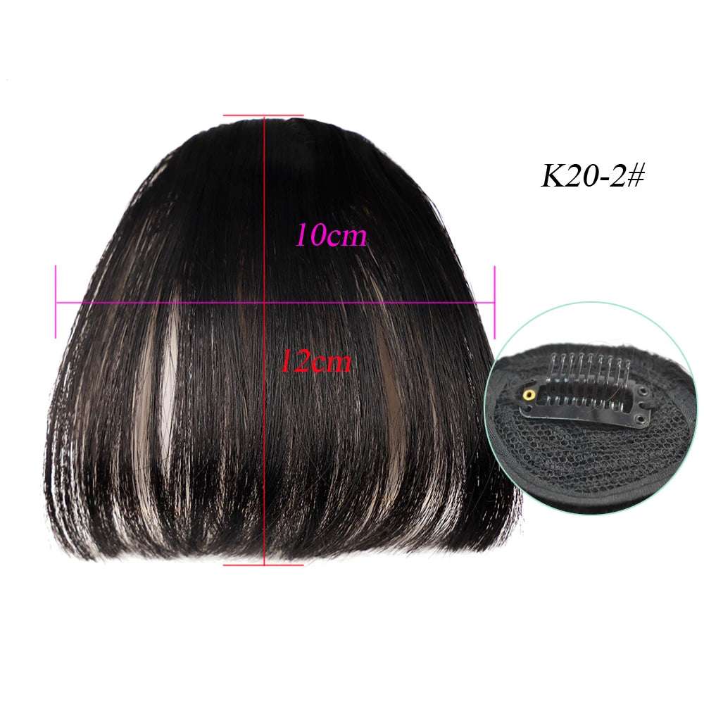 Synthetic Air Bangs For Women - NivoLand