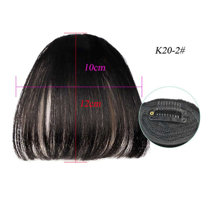 Synthetic Air Bangs For Women - NivoLand