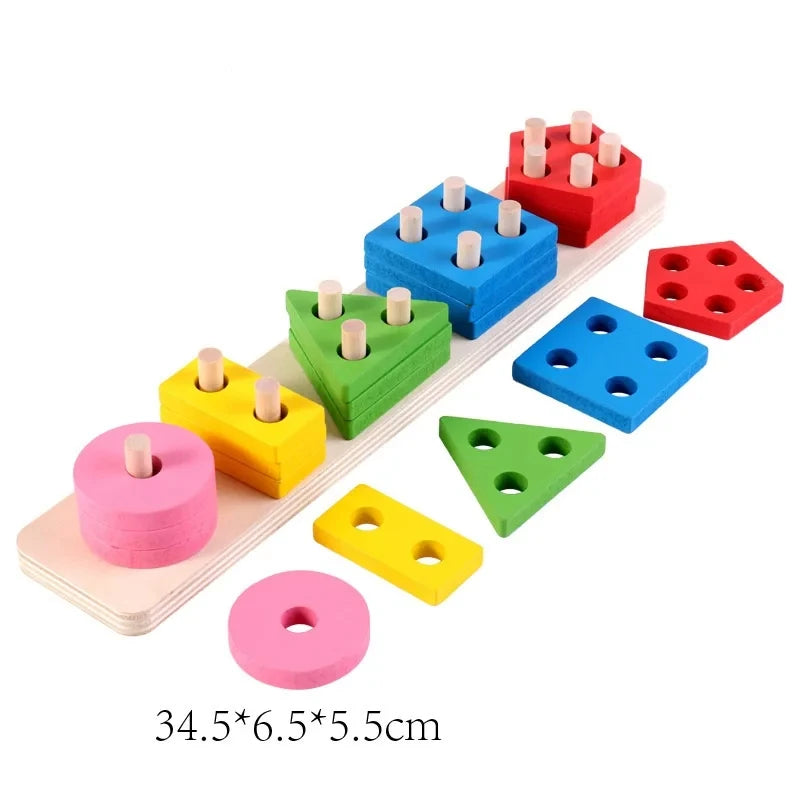 Montessori Wooden Educational Toys - Spark Creativity! 🌟 - NivoLand