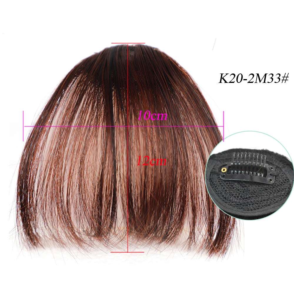 Synthetic Air Bangs For Women - NivoLand