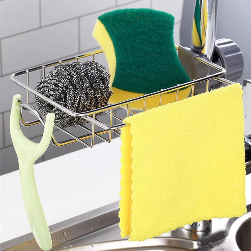 Stainless Steel Sink Rack & Organizer - NivoLand