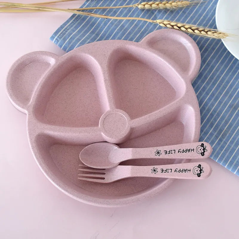 Kid Plate Set for Mess-Free Meals - NivoLand