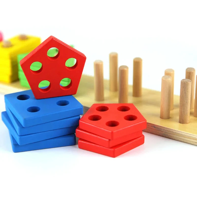 Montessori Wooden Educational Toys - Spark Creativity! 🌟 - NivoLand