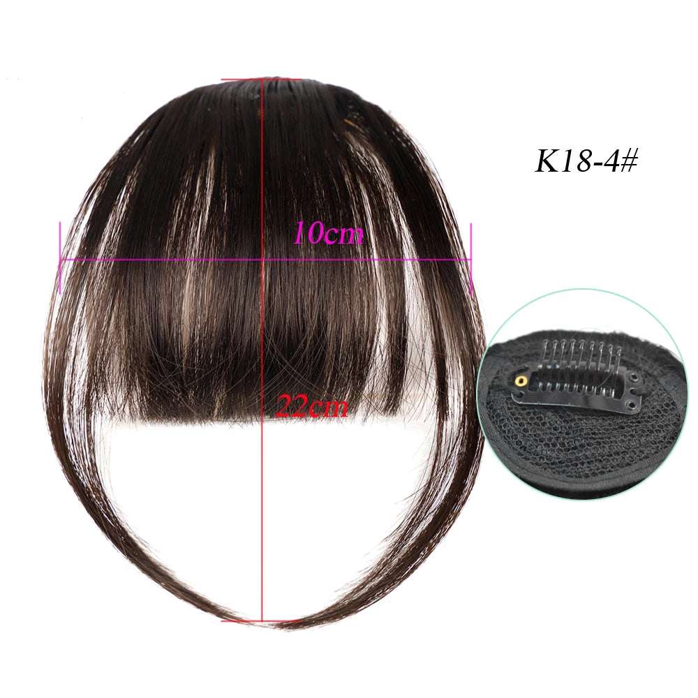 Synthetic Air Bangs For Women - NivoLand