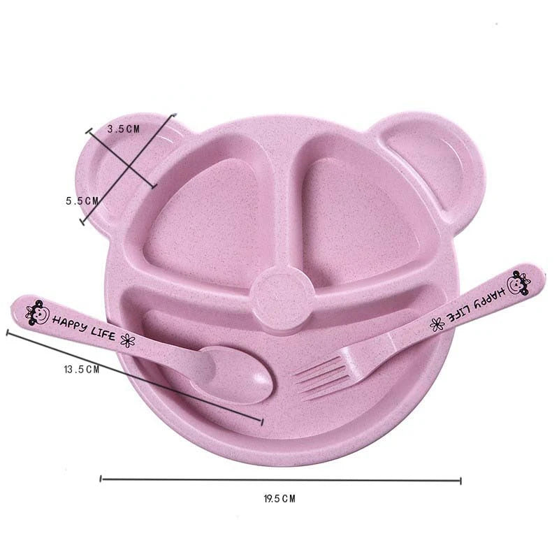 Kid Plate Set for Mess-Free Meals - NivoLand