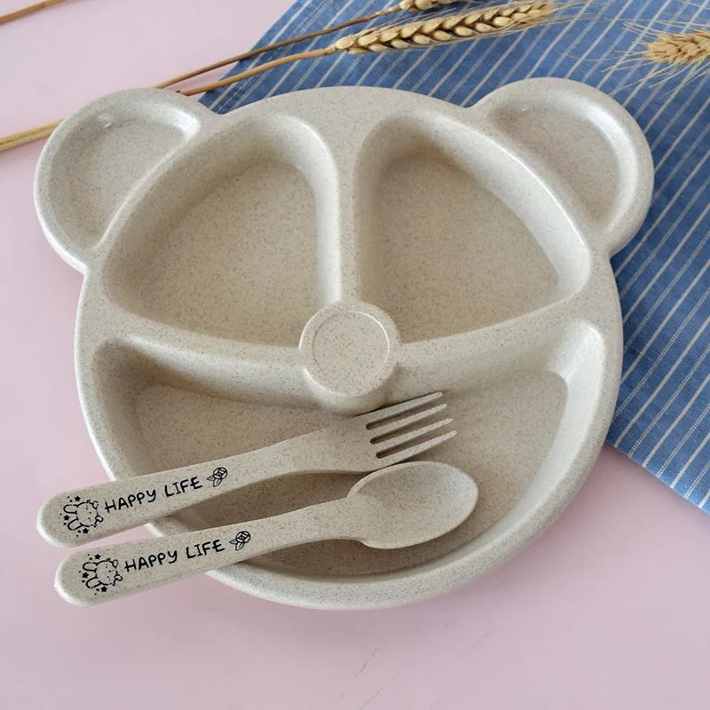Kid Plate Set for Mess-Free Meals - NivoLand