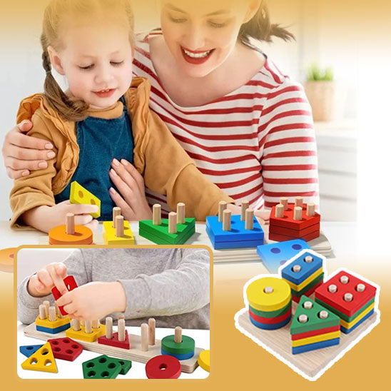 Montessori Wooden Educational Toys - Spark Creativity! 🌟 - NivoLand